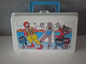 Vintage Happy Meal Mc Donalds Lunch Box Football  