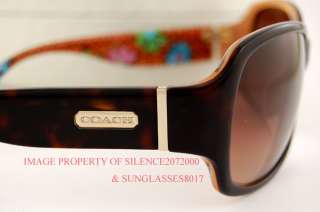 Brand New COACH Sunglasses S471 PEONY TORTOISE 100% Authentic 