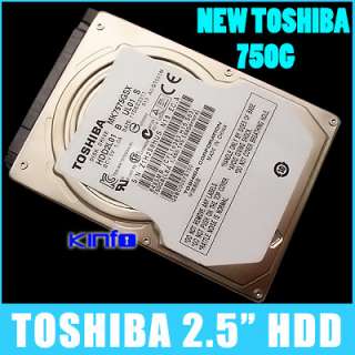Toshiba 750G 750GB 2.5 SATA II Hard Drive HDD for Laptop  