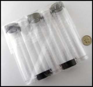 Clear Plastic Bead Storage Vial Tube Containers (5)  