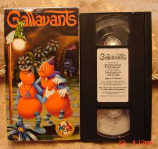 Feature Films For Families GALLAVANTS VHS VIDEO $2.75SH 041009322335 