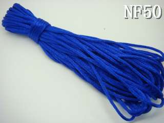   knot Jewelry Necklace/Bracelet Silk Cords Braided 2mm NF1  