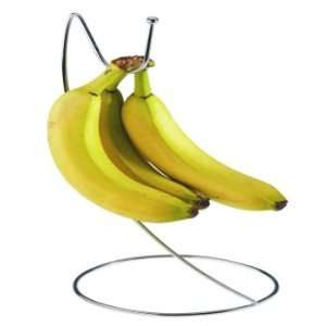 Bananenständer aus Chrome Metall  Küche & Haushalt