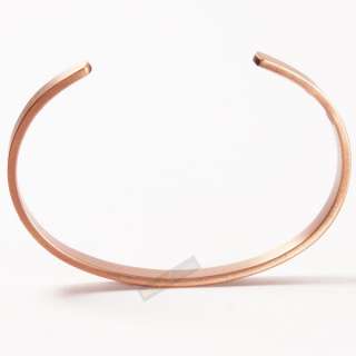 Magnetic therapy Bangle Copper Bracelet 6 magnets slim  