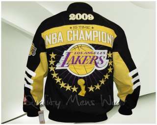 OFFICIAL LAKERS 2009 CHAMPIONS JH DESIGN JACKET MEDIUM  
