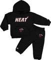 Miami Heat Black Infant Basic Hooded Fleece Sweatshirt and Fleece Pant 