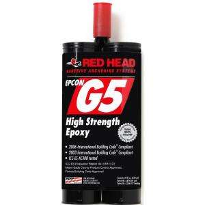 Red Head G5 22 Oz. High Strength Epoxy 08415  