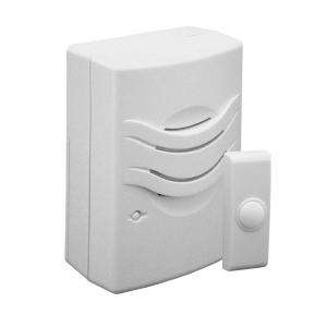 IQ America Wireless Battery Operated 2 Tone Basic Door Chime WD 1120A 