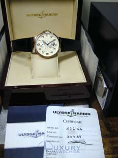 Ulysse Nardin Maxi Marine Chronometer Rose Gold 99% LNIB  