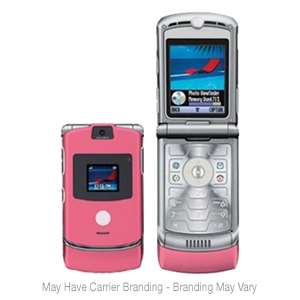 Motorola V3 Razr Unlocked GSM Cell Phone (Satin Pink) at TigerDirect 