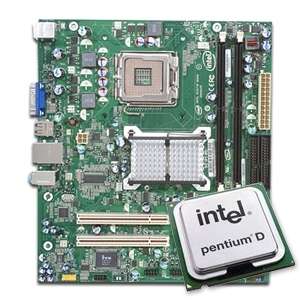 Intel D945GCPE Motherboard CPU Bundle   Intel Pentium D 925 Processor 
