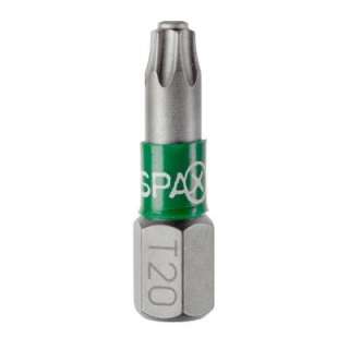 SPAX T20 1/4 in. T Star Drill Bit 5000009185209 