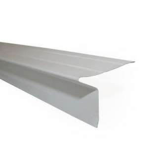   10 Ft. White Aluminum Drip Edge Flashing 11402 