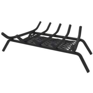 LANDMANN 23 in. Fireplace Grate with Ember Retainer 9723 5 at The Home 