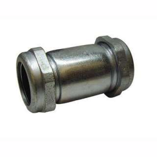 Mueller Global 1 1/2 in. Galvanized Steel Compression Coupling 160 
