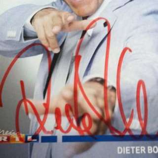 Dieter Bohlen (DSDS) Autogramm / Autogrammkarte  Hammer in Hessen 