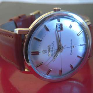 Vintage Swiss Made OMEGA CONSTELLATION CHRONOMETER CERTIFIED Mens 