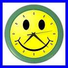 smiley face clock  