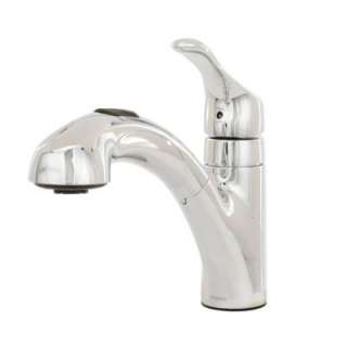   Pull Out Sprayer Kitchen Faucet in Chrome CA87316C at The Home Depot