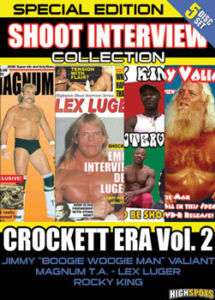 Crockett Era Vol. 2 Wrestling Shoot Interview 5 DVD Set  