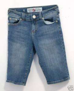 Vigoss Bermuda Jean Shorts Jeans Stretch Girls Size 14  