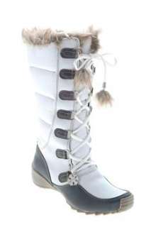Sporto NEW Womens Mid Calf Boots White Medium BHFO 9  
