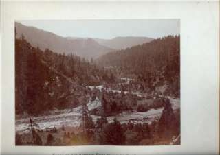 1880s PHOTO KLAMATH RIVER HUMBOLT CO., CA BY W. ERICSON  