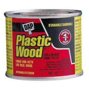 DAP 4 oz. Light Oak Plastic Wood Filler 21400 
