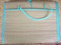 NEW * HAWAII Fold Up and Carry Beach Mat,Straw,MINT  