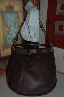 NWT Marc By Marc Jacobs Huge Hillier Hobo Espresso  
