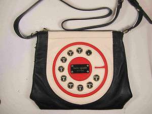 Kate Spade Call Me Hayden Leather Crossbody Messenger Phone Bag Purse 