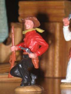 Fort Texas Holz im Originalkarton & Timpo Toys 8x Cowboys 1970 in 