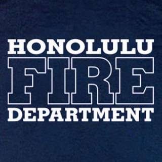 Honolulu Fire Department Hawaii Firefighter T shirt 4XL  