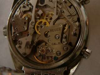Vintage Heuer carrera Automatic chronograph cal. 11  