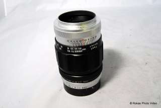 Used Pentax M42 Asahi Takumar 135mm f3.5 lens