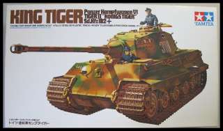 Tamiya 135 King Tiger SdKfz 182 Tiger Panzer  
