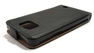 Leder Tasche Handytasche für Samsung Galaxy S2 i9100 Hülle Etui Case 