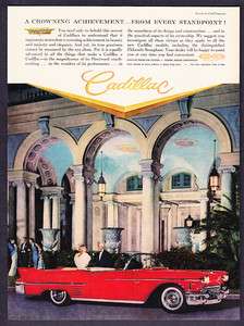 1958 red Cadillac Convertible at The Breakers photo ad  
