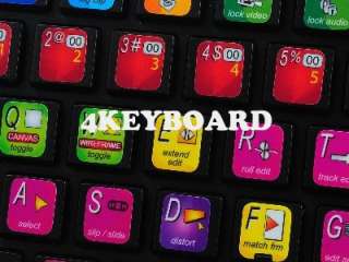 Apple Final Cut keyboard stickers  