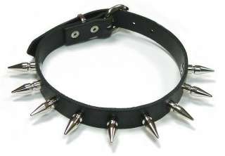Nietenhalsband SPIKE 25mm Gothic Punk Stachel Halsband  