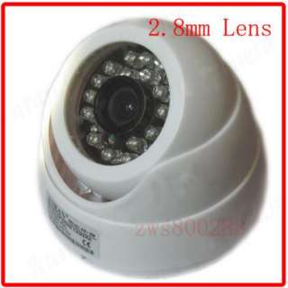 8mm Lens CMOS Color Video CCTV Security Cameras w3 w  