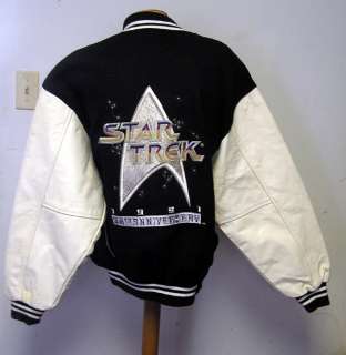 1991 Star Trek 25TH Anniversary Letterman Jacket MD  