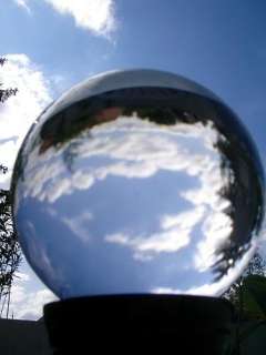 Glaskugel Kristallkugel Wahrsager Kugel Glas klar 100mm massiv 