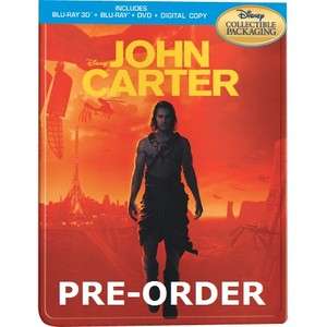   John Carter 3D FutureShop Exclusive SteelBook Type Packaging Blu Ray