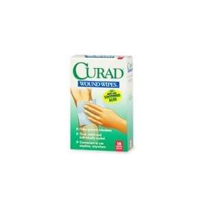  Curad Wound Wipes with Soothing Aloe   14 ea: Health 