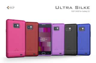 Samsung i9100 Galaxy S 2 II Case SGP ULTRA SILKE Black  