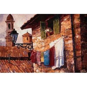  $189.00 Grande Wall Hanging Tapestry Laundry Day New 