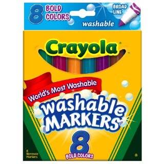  Crayola 10ct Classic Broad Line Markers: Toys & Games