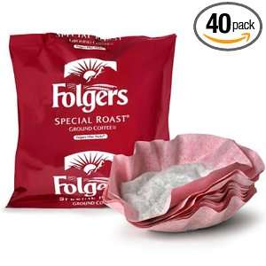 FOLGERS Coffee Special Roast Filterpack, 0.8 Ounce Bags (Pack of 40 