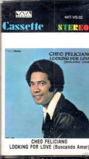 CHEO FELICIANO/ LOOKING FOR LOVE BUSCANDO AMOR CASSETTE  